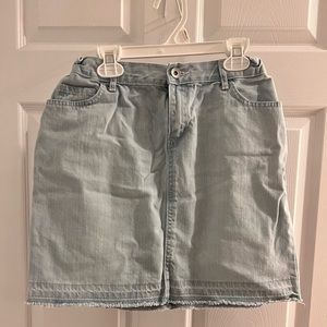Children’s Place size 16 denim skirt with elastic adjustable waist
